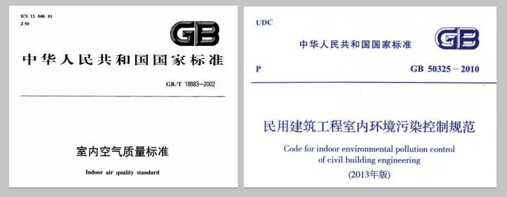 《民用建筑室内环境污染控制规范》GB50325-2010