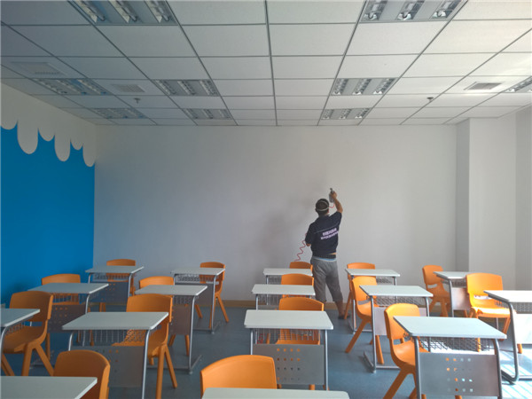 学大教育纺织城校区甲醛治理